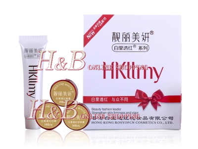 中国化粧品H&B　白里透紅　天然植物シリーズ