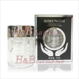 【H&B】丝梦迪(SIMENGDI)　珍珠白银植物平衡日霜・无锡丝源化妆品
